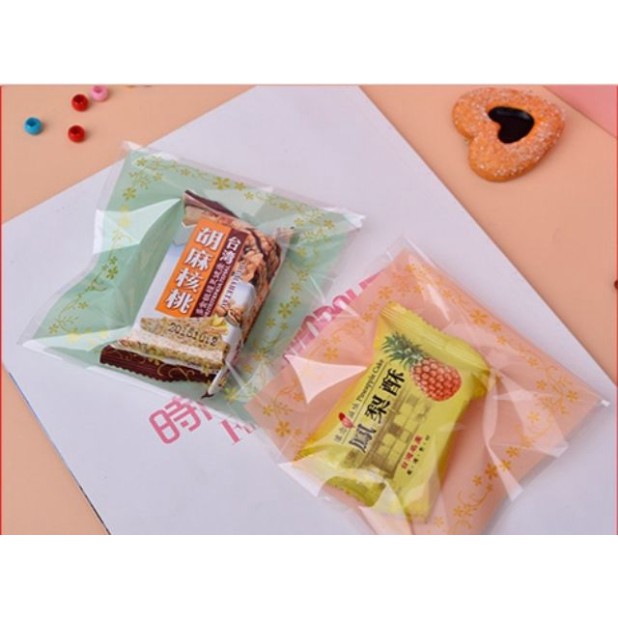 100c Bao bì Squishy size, Bao bì bánh kẹo 12x12cm (+3cm mép dán)