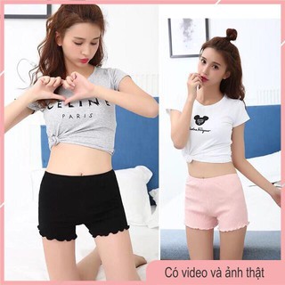 [Hàng loại xịn chất dày ] Quần Đùi Mặc Váy Tăm Tre