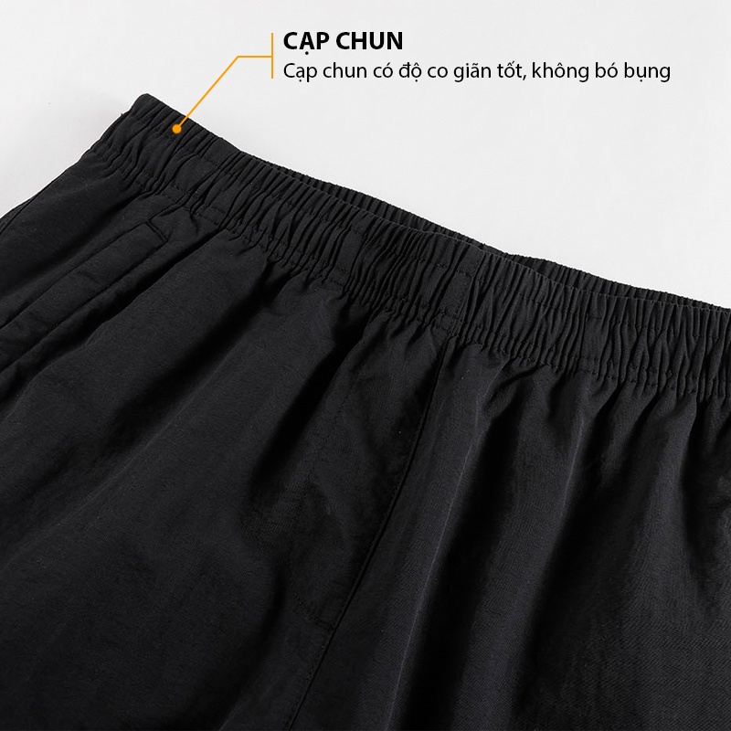 Quần short nam UNIFUN mã DP B Quần thể thao nam đẹp dáng lửng thun trơn quần đùi sooc vải gió phong cách mùa hè co giãn
