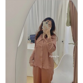 Đồ ngủ lụa trơn & hoạ tiết