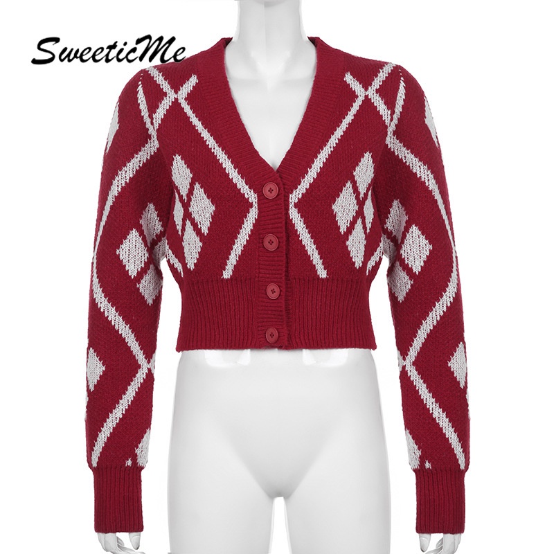 Áo Sweater Tay Dài Cổ Chữ V Dáng Rộng Nhuộm Màu Độc Đáo Thời Trang 2022 Cho Nữ