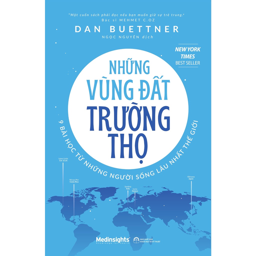 Sách - Những Vùng Đất Trường Thọ