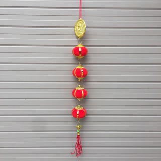 Combo 3 Dây quả cầu đỏ 40cm trang trí Tết