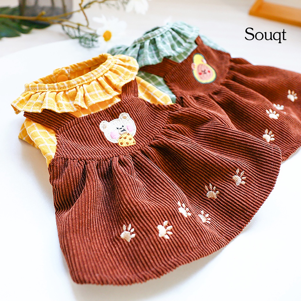 Bộ đồ hóa trang vải polyester mềm mại thân thiện với da cho cún cưng