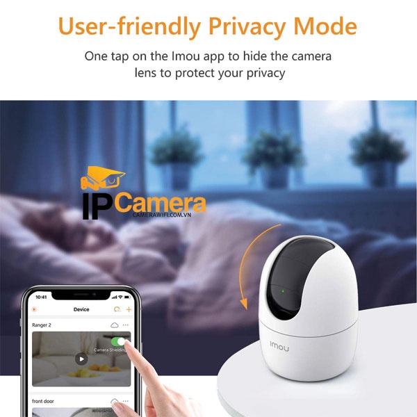 Camera IP WIFI IMOU RANGER 2 IPC - A22EP Full HD 1080P - Hàng Chính Hãng