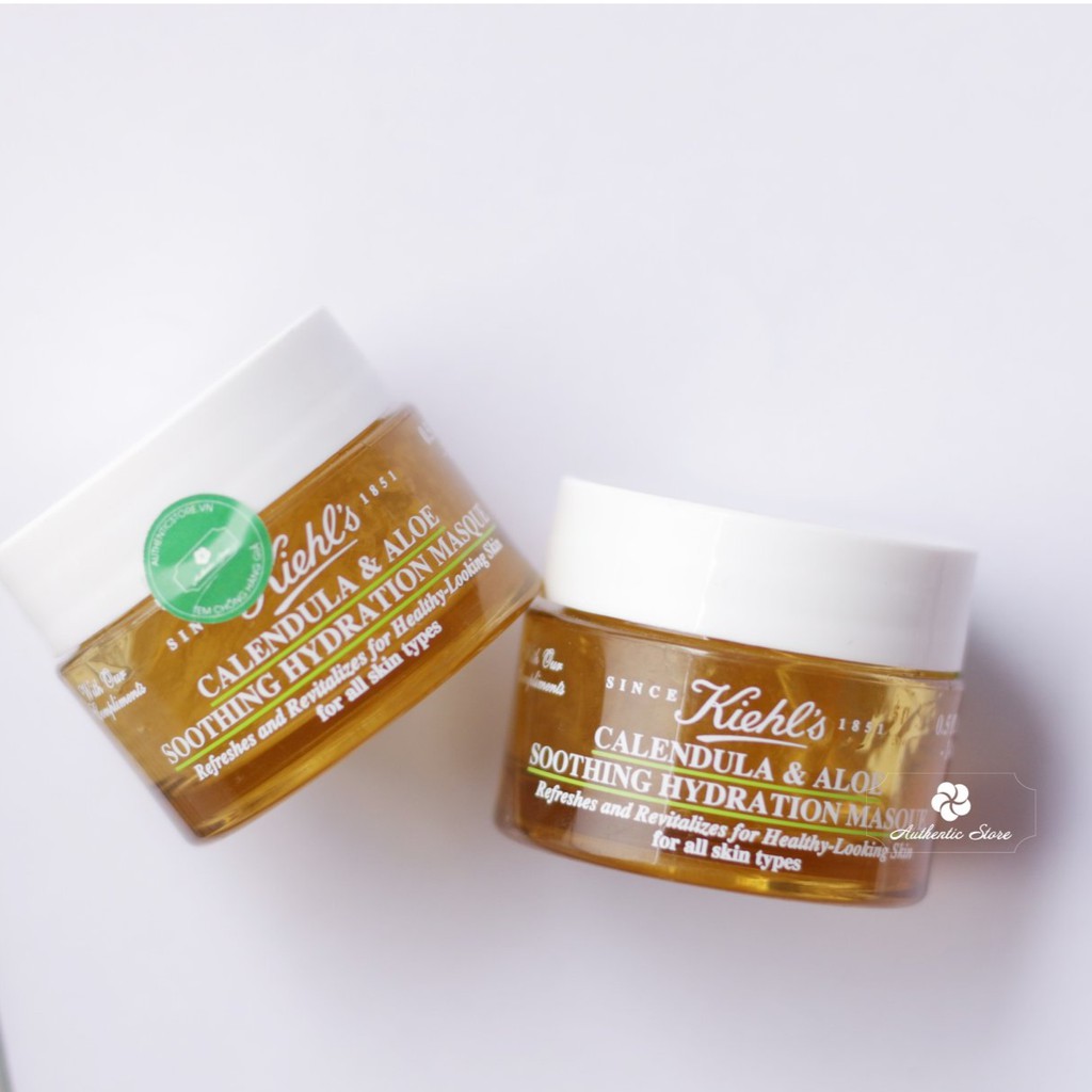 Mặt nạ hoa cúc Kiehl's Calendula & Aloe Soothing Hydration Mask 14ml