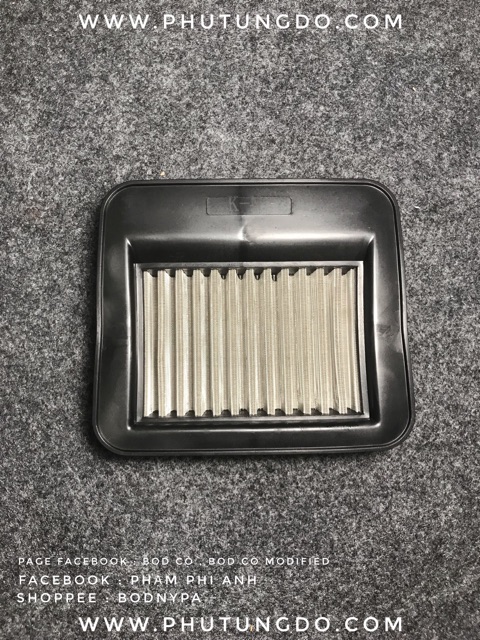 Lọc gió thép Exciter , Winner 150 Bossco racing