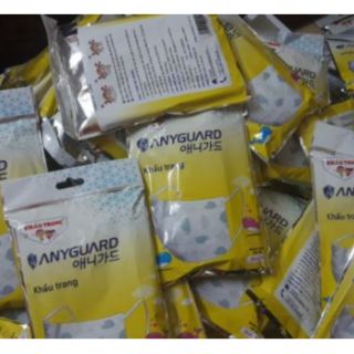 (Mẫu mới)Khẩu trang y tế trẻ em Anyguard (1 gói /10c)
