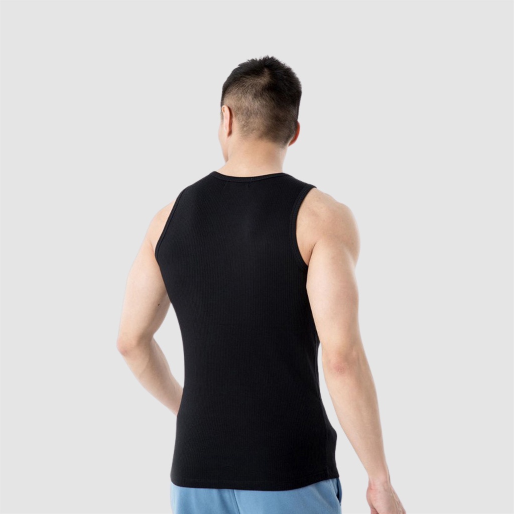 Áo ba lỗ nam CIZA vải cotton tập gym phong cách thể thao co giãn thấm hút mồ hôi ATKS01