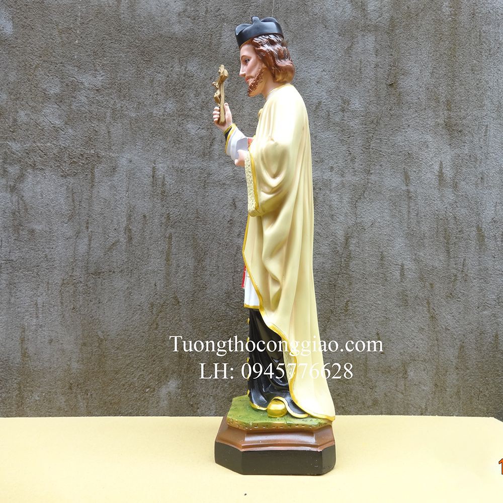Tượng Thánh Phanxico Xavie 50cm Composite