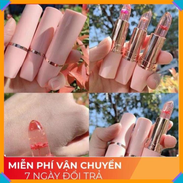 🎁NEW🎁 Son Thạch Ướp  Hoa ⚡️𝐅𝐑𝐄𝐄 𝐒𝐇𝐈𝐏⚡️ Son Thạch Đổi Màu Theo Nhiệt Độ | BigBuy360 - bigbuy360.vn