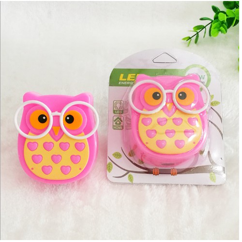 [ Giá Sỉ ] Đèn Ngủ Cảm Ứng Hình Cú Mèo Siêu Sáng - Siêu Cute