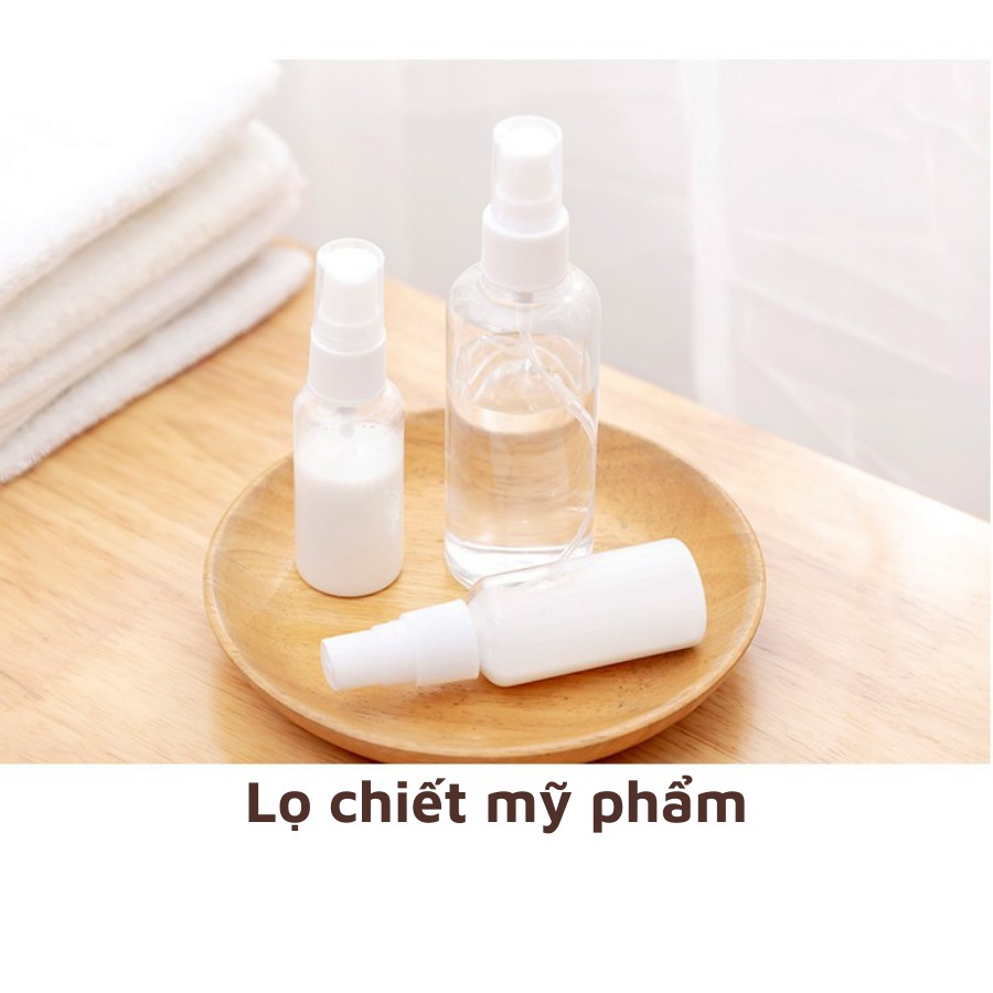 Lọ chiết mỹ phẩm dạng xịt phun sương tiện lợi dung tích 10ml/20ml/30ml