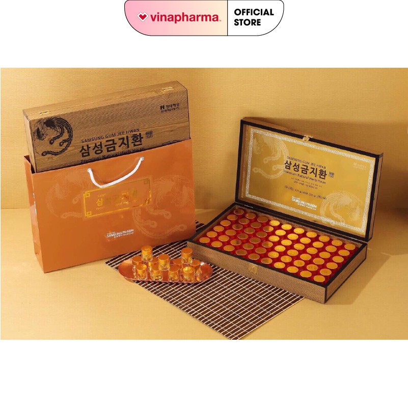 Viên uống bổ não Hàn Quốc | Samsung Gum Jee Hwan | An Cung Ngưu