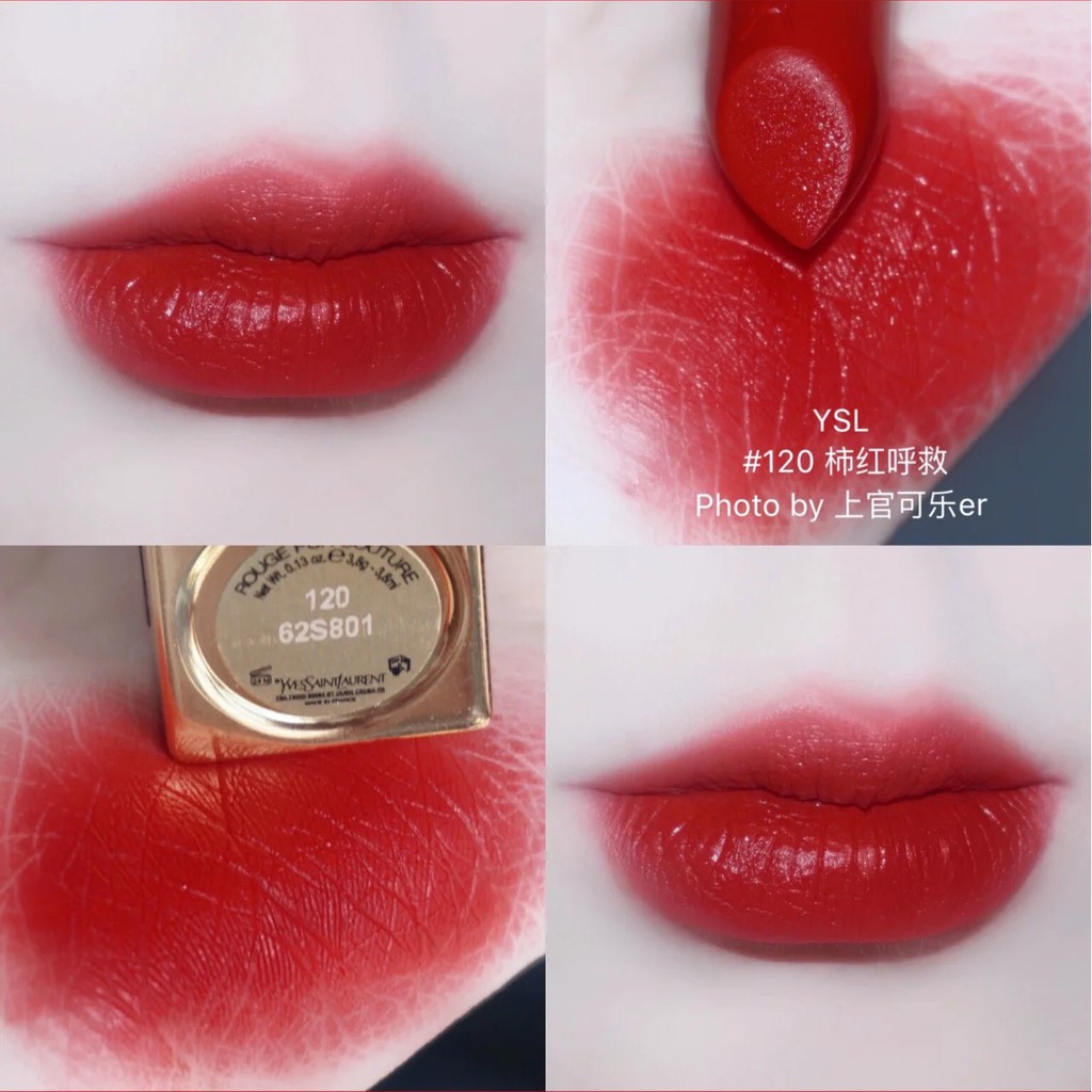 Son thỏi YSL Rouge Collector 2020 #120 Take My Red Away