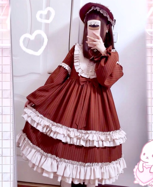 Đầm OP LOLITA autumn vintage
