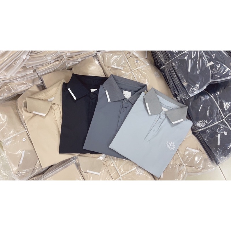 BÁN SỈ ÁO POLO THÊU CHỮ MGYK CHO NAM | BigBuy360 - bigbuy360.vn