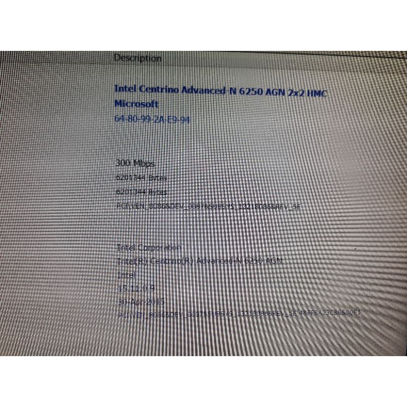 Card Wifi dell e6410