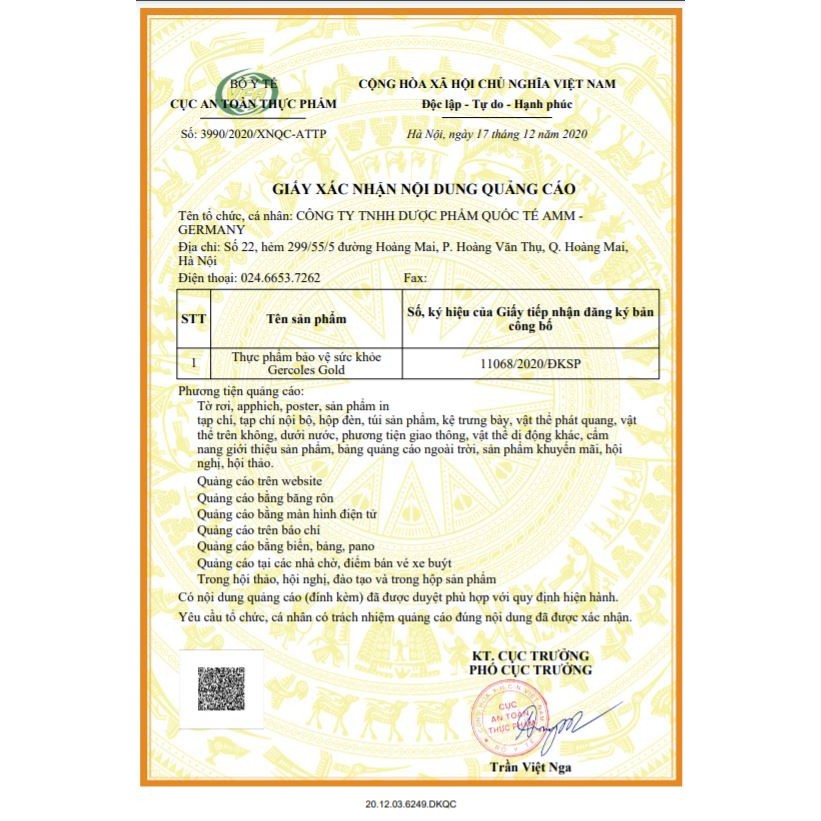 VIÊN UỐNG GERCOLES GOLD - Hỗ Trợ Hạ Mỡ Máu Giảm Nguy Cơ Xơ Vữa Ổn Định Huyết Áp- CHÍNH HÃNG HỘP 30 VIÊN
