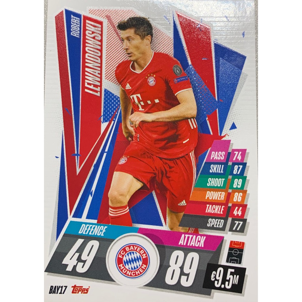 Thẻ Bayern Munich Match Attax 2020/2021