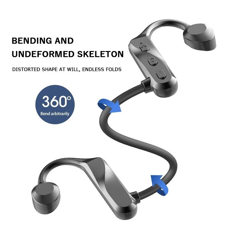 Tai Nghe Bluetooth K69 Truyền Âm Qua Xương Mới Chống Mồ Hôi