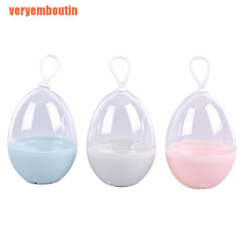 [Hàng mới về] Hộp đựng mút trang điểm quả trứng bảo quản chống ẩm mốc