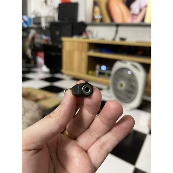 Jack chuyển 3.5 sang 6.5 mm chuyển tín hiệu âm than mono