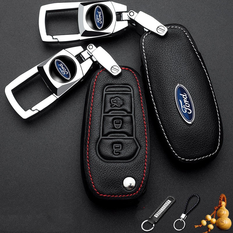 Vỏ Da Đựng Chìa Khóa Xe Hơi Ford Territory Ranger Fiesta Everest