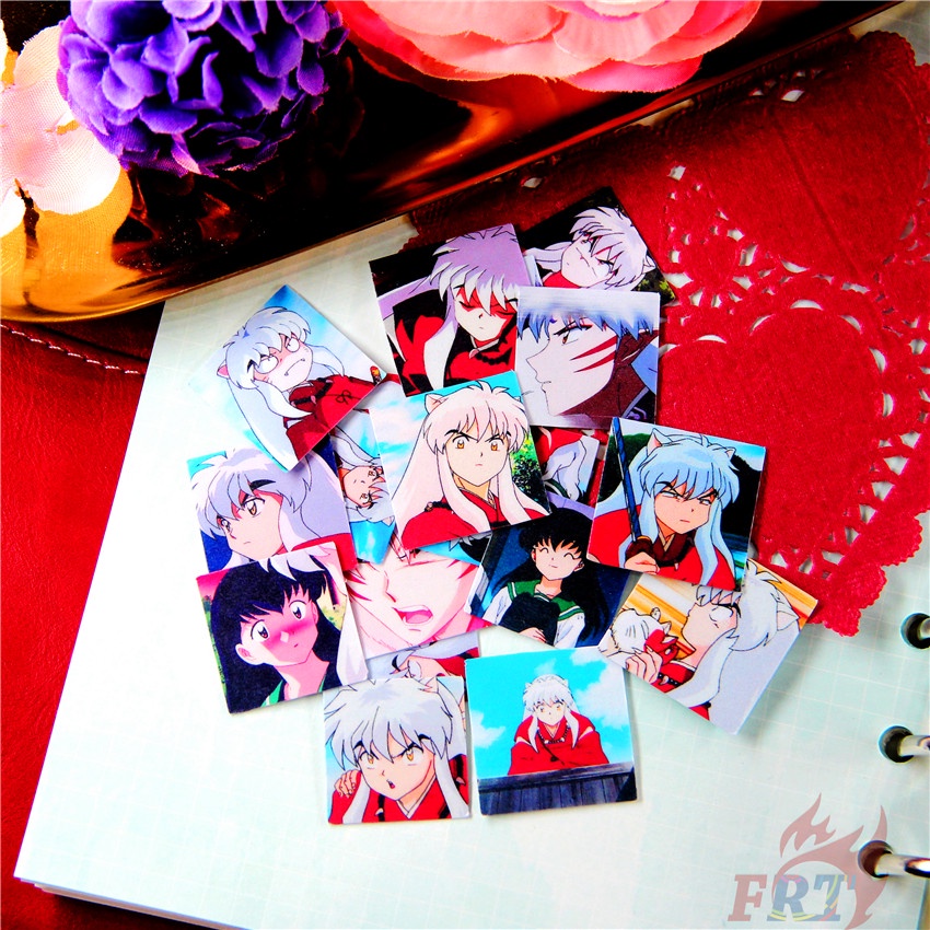 Bộ 48 miếng dán trang trí album ảnh thời trang Inuyasha Q-2
