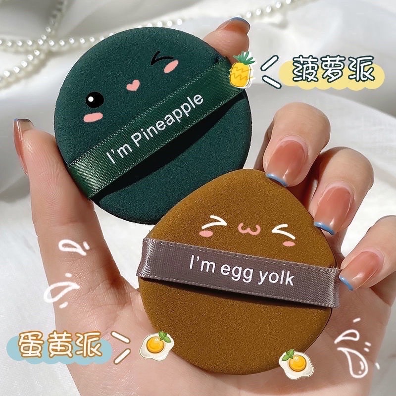Mút tròn tán kem nền cushion trang điểm mềm mại tiện dụng