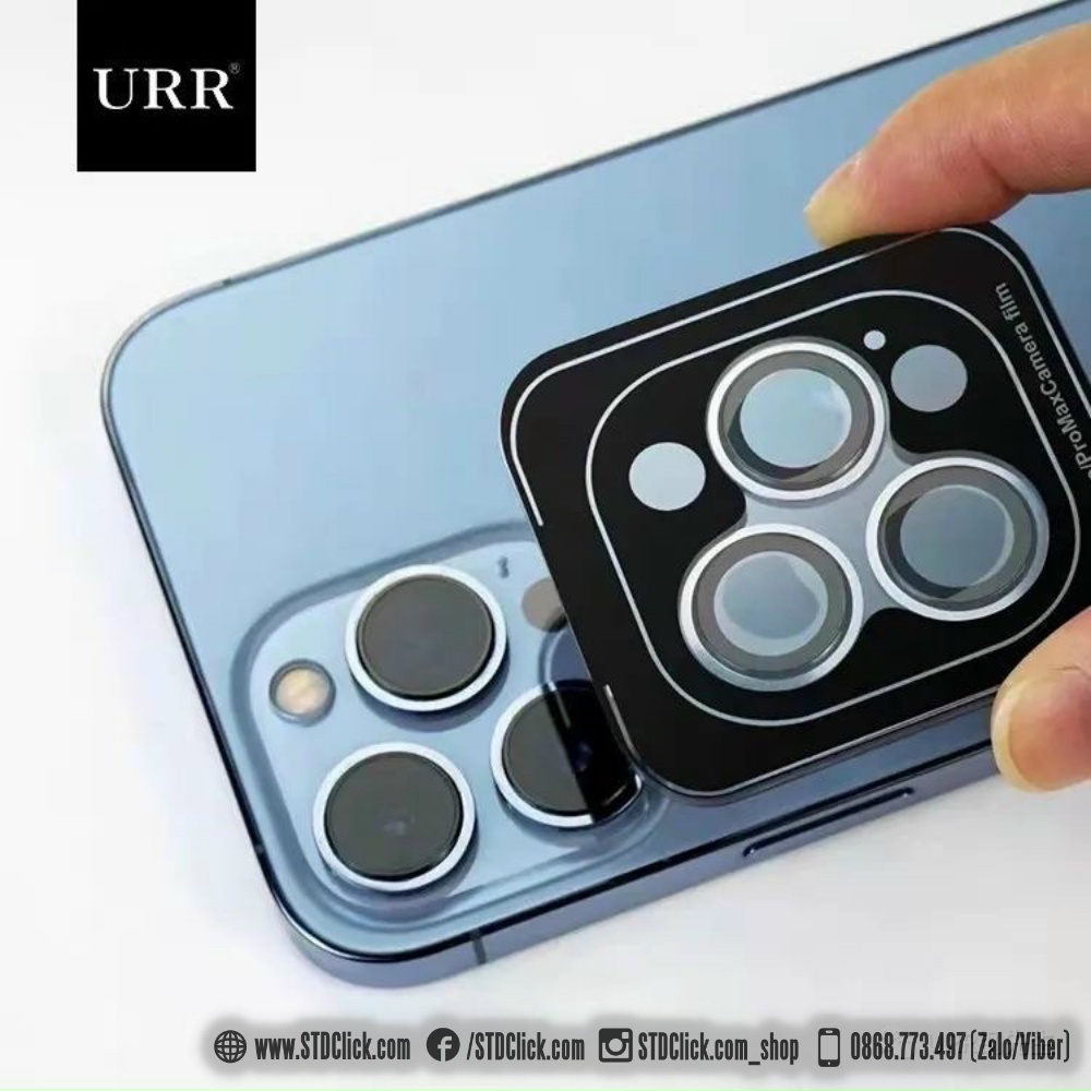 KÍNH CAMERA IPHONE 13 PRO MAX - 13 PRO - 13 - 13 MINI URR AUTOBOT 3D AR SIÊU MỎNG CHÍNH HÃNG