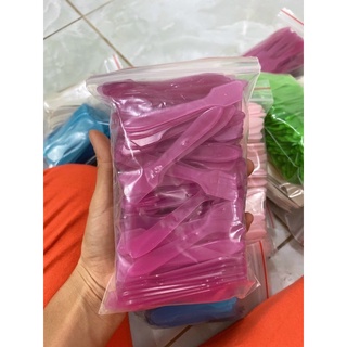 Combo 100 muỗng múc kem body [xanh ngọc]