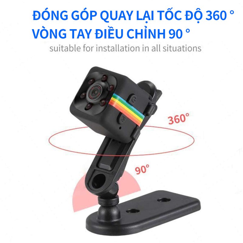 WEBCAM MÁY TÍNH TÍCH HỢP MICRO HÌNH ẢNH HD 1080P SQ11 CÓ HỒNG NGOẠI HỖ TRỢ BAN ĐÊM __KhanhSky