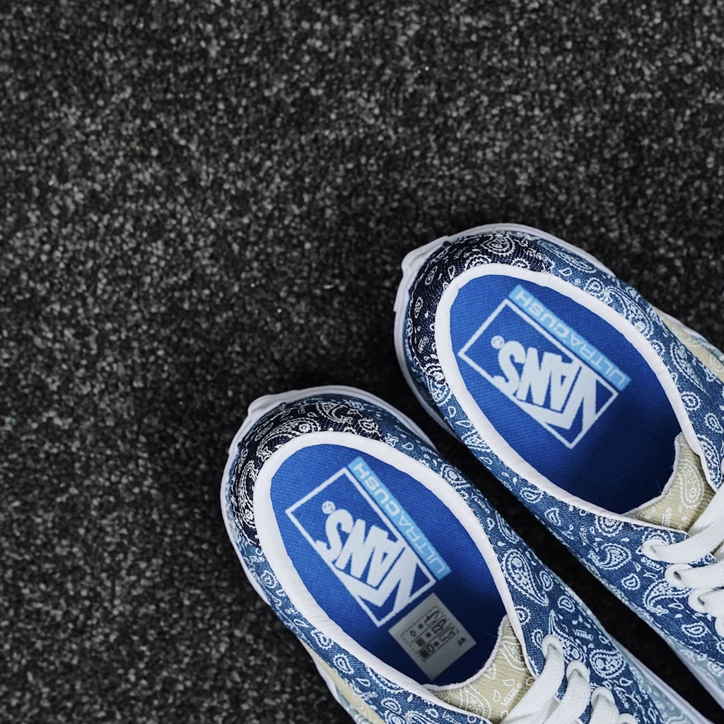 Giày Thể Thao Vải denim Họa Tiết vans cashew Cá Tính