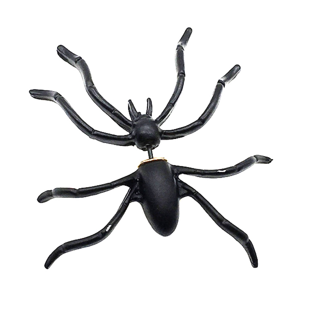 1 Bông Tai Hình Nhện Phong Cách Gothic Punk Vui Nhộn