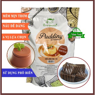 BỘT PUDDING SOCOLA BARISMATE 1KG - Pudding Thơm Béo Ngậy Cho Món Trà Sữa