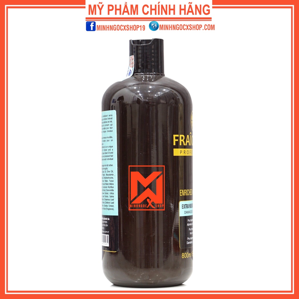 Dầu xả dưỡng sâu FRAICHEUR EXTRA NOURISHING 800ml chính hãng