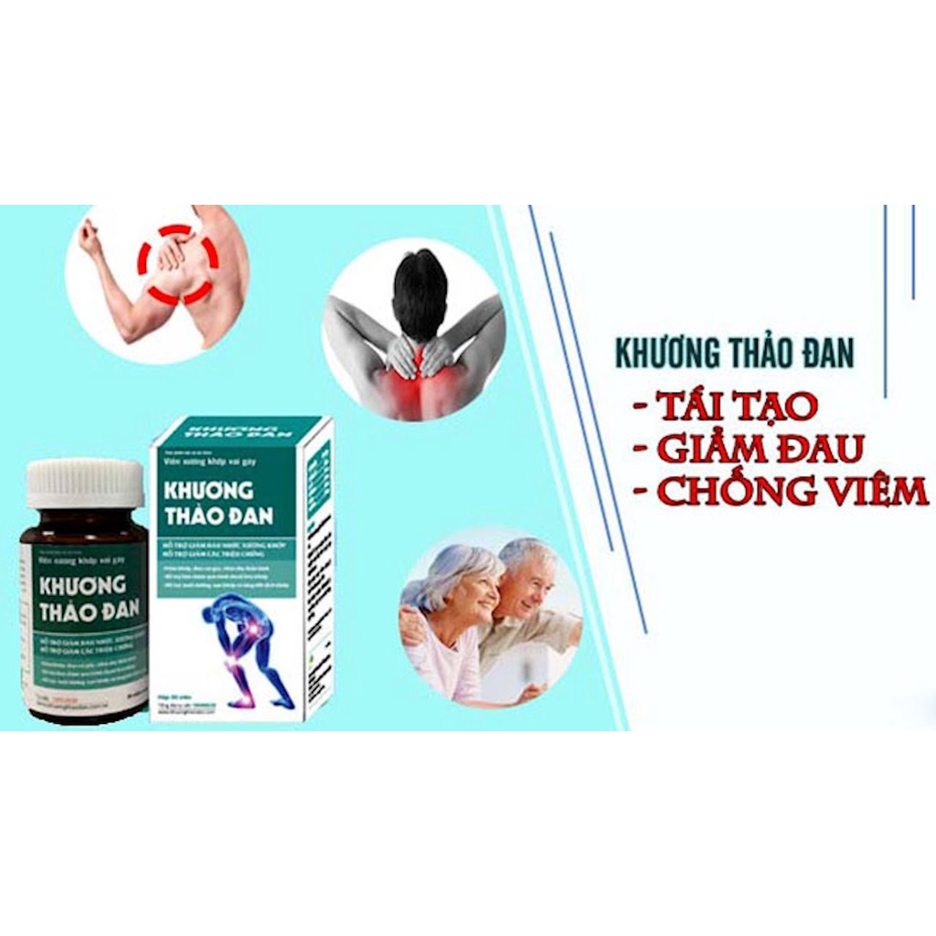 Khương thảo đan hỗ trợ Giảm nhanh triệu chứng đau nhức xương khớp, đau vai gáy, viêm dây thần kinh CN289
