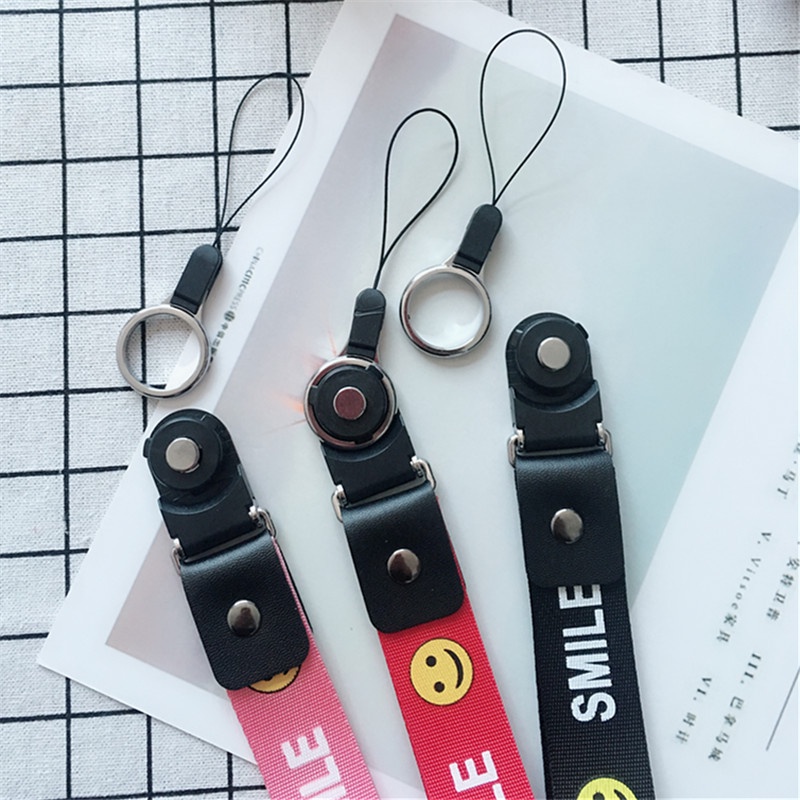 Y&amp;X Dây Đeo Thời Trang (Đeo Ốp Điện Thoại, Đeo Thẻ Cá Nhân) Bản To Dày Cao Cấp Nhiều Màu Cá Tính