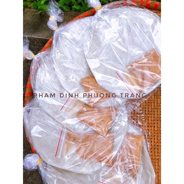 [ COMBO SIÊU GHIỀN ] Bánh Tráng Phơi Sương 300gr + 50gr Muối Ngon