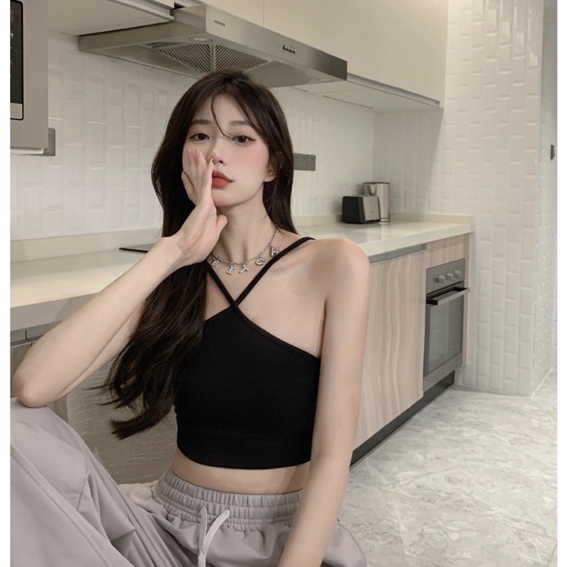 ÁO BRA YẾM BUỘC DÂY CỔ SEXY