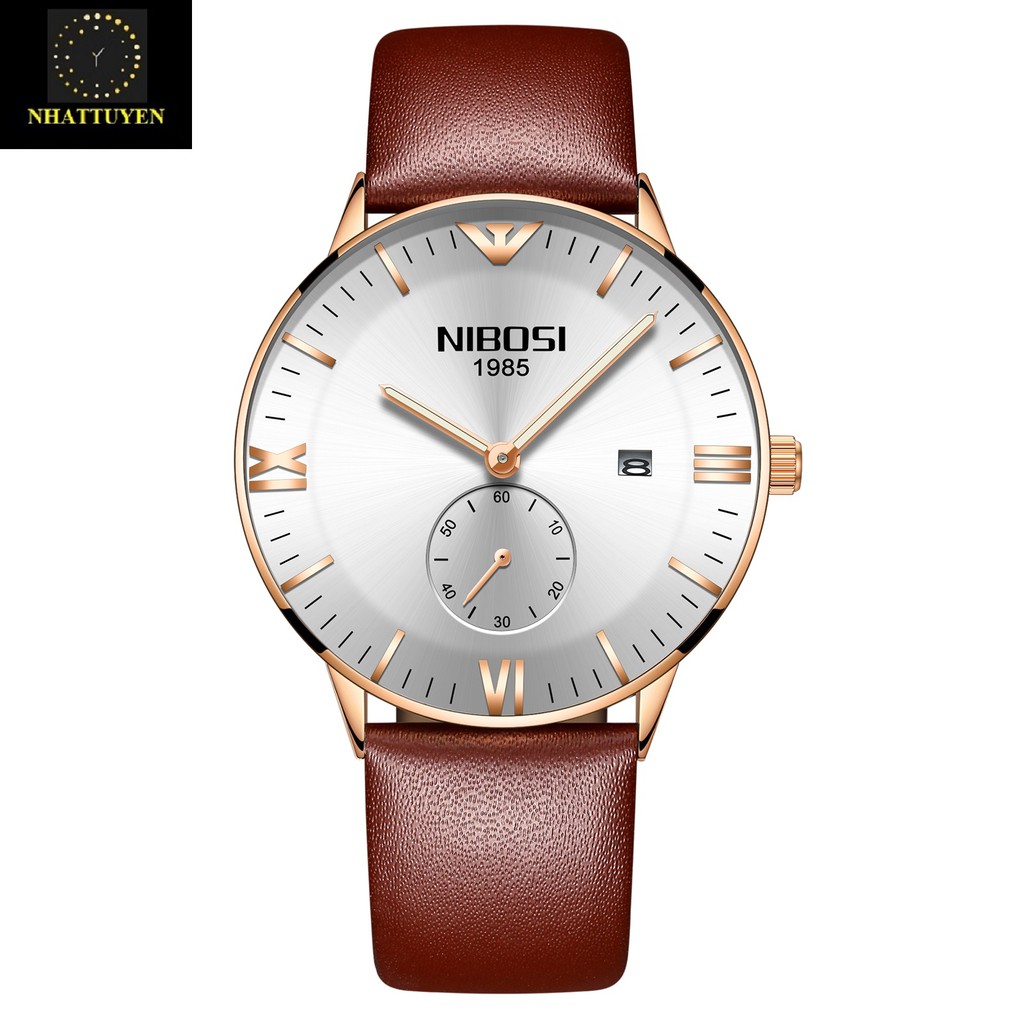 ĐỒNG HỒ NAM NIBOSI 2308 (1985) - DÂY DA KÍM RỐN SIÊU CHỐNG NƯỚC VÀ CHỐNG XƯỚC | BigBuy360 - bigbuy360.vn