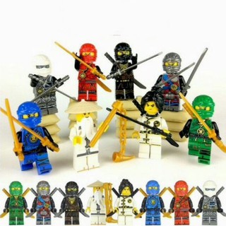 Combo 8 bộ đồ chơi kiểu lego ninjago - minifugares