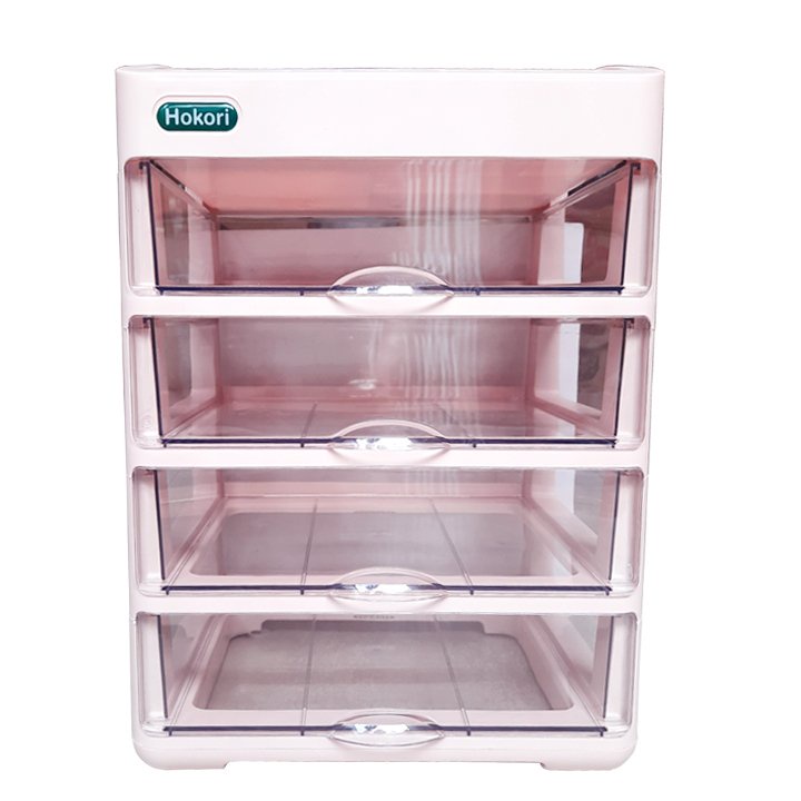 Tủ Đựng Mỹ Phẩm 5 Tầng HOKORI Cao Cấp Nhựa Việt Nhật, Kệ Đựng Mỹ Phẩm, Đồ Trang Điểm Nhiều Tầng