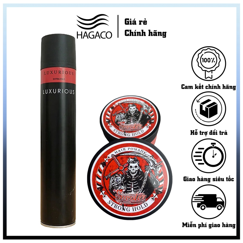 gôm xịt giữ nếp luxurious ( hàng chính hãng )