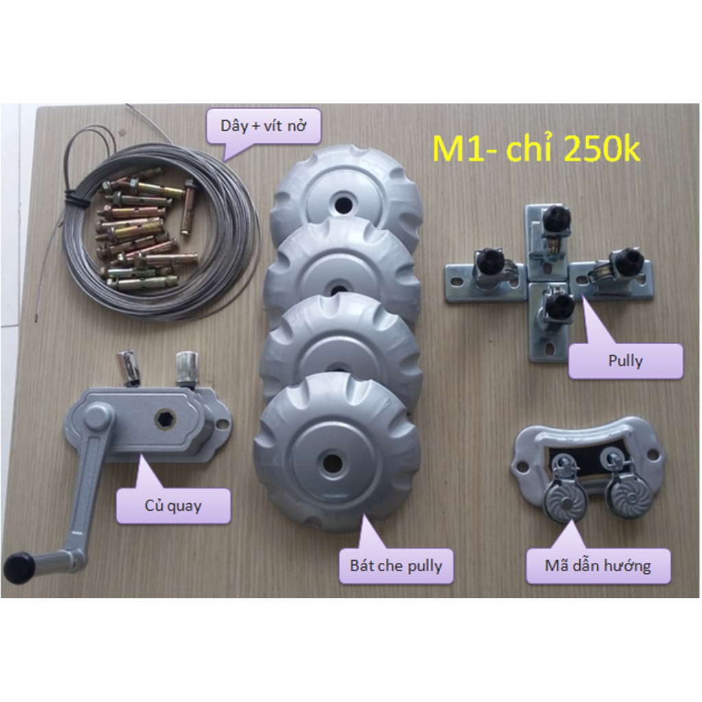 Bộ linh kiện giàn phơi thông minh  - GPMS1