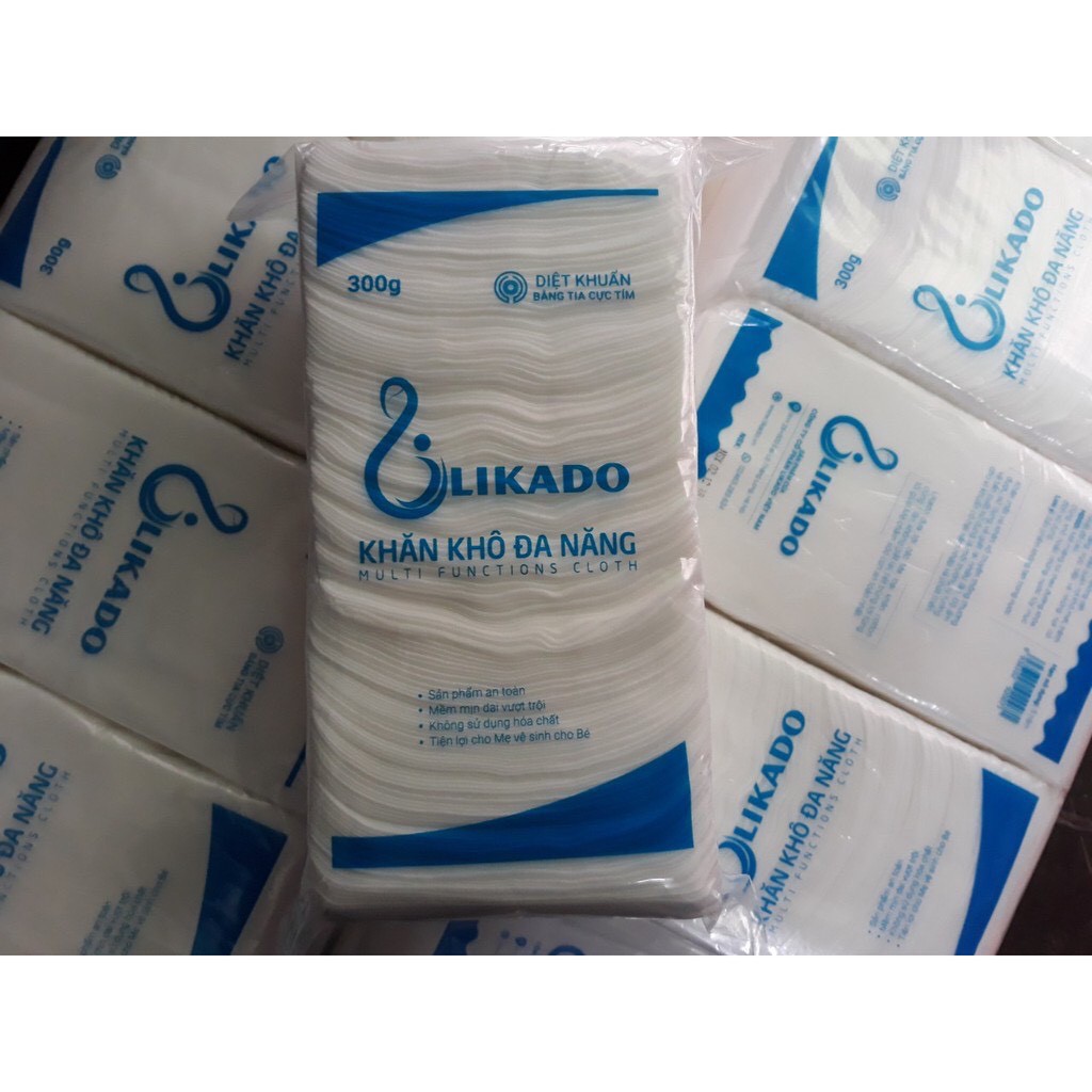 Khăn vải khô đa năng Likado 300gr