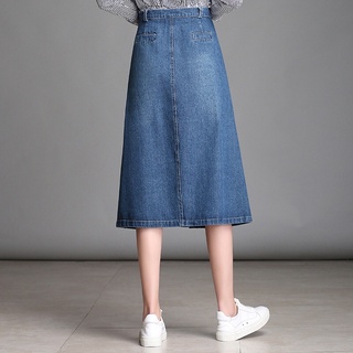 chân váy jean dài 2hand tuyển