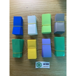 Gen Co Nhiệt Bọc Cell Pin 18650 Màng Co Nhiệt Pin Lithium 18650 Nhiều Màu