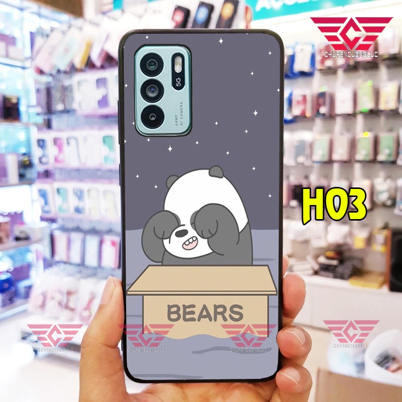 Ốp lưng OPPO RENO 5/ RENO 4/ RENO 3 GẤU DỄ THƯƠNG